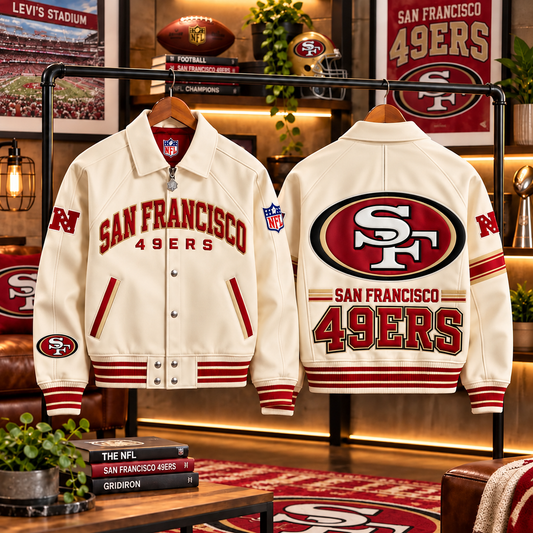 Premium NFL SF49 LETTERMAN JACKET