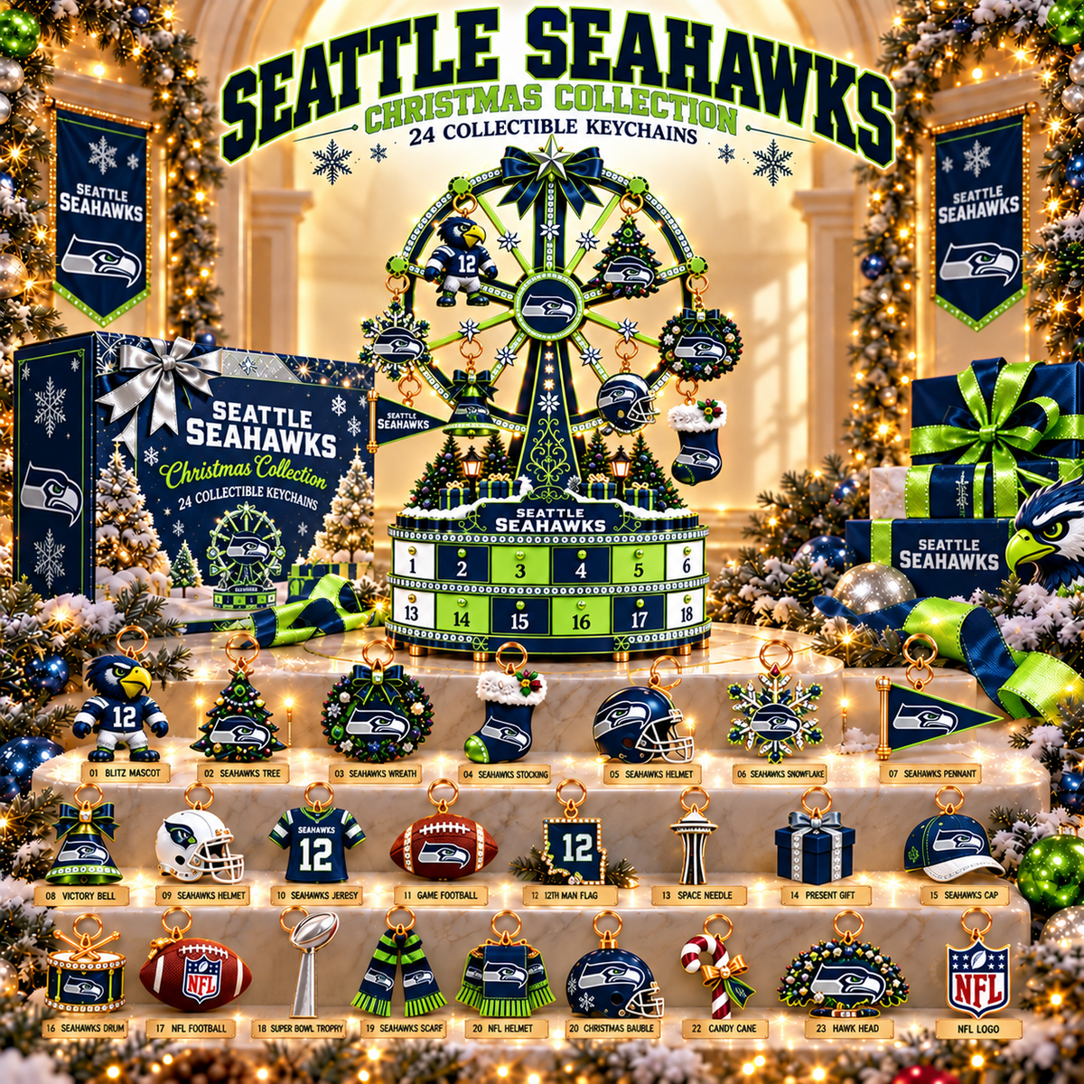 Premium NFL SS Christmas Advent Calendar