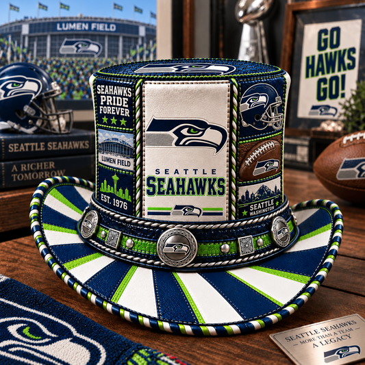 Premium NFL SS Leather Top Hat