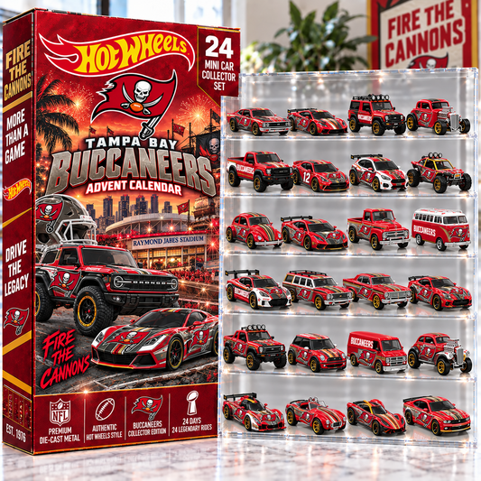 Premium NFL TB Mini Car Advent Calendar V4