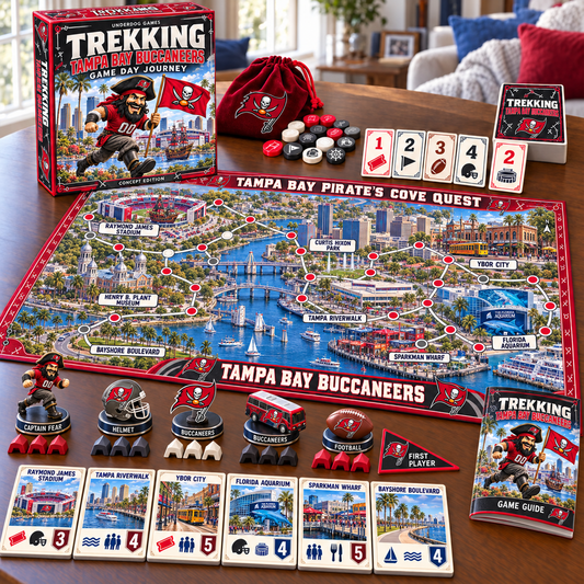 Premium NFL TB Trekking Adventure Board Game