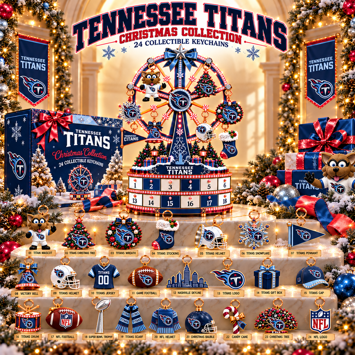 Premium NFL TT Christmas Advent Calendar