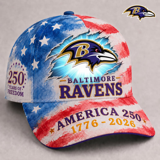 Premium NFL x BAL EXCLUSIVE 250 Years Anniversary Of Freedom Cap 270626