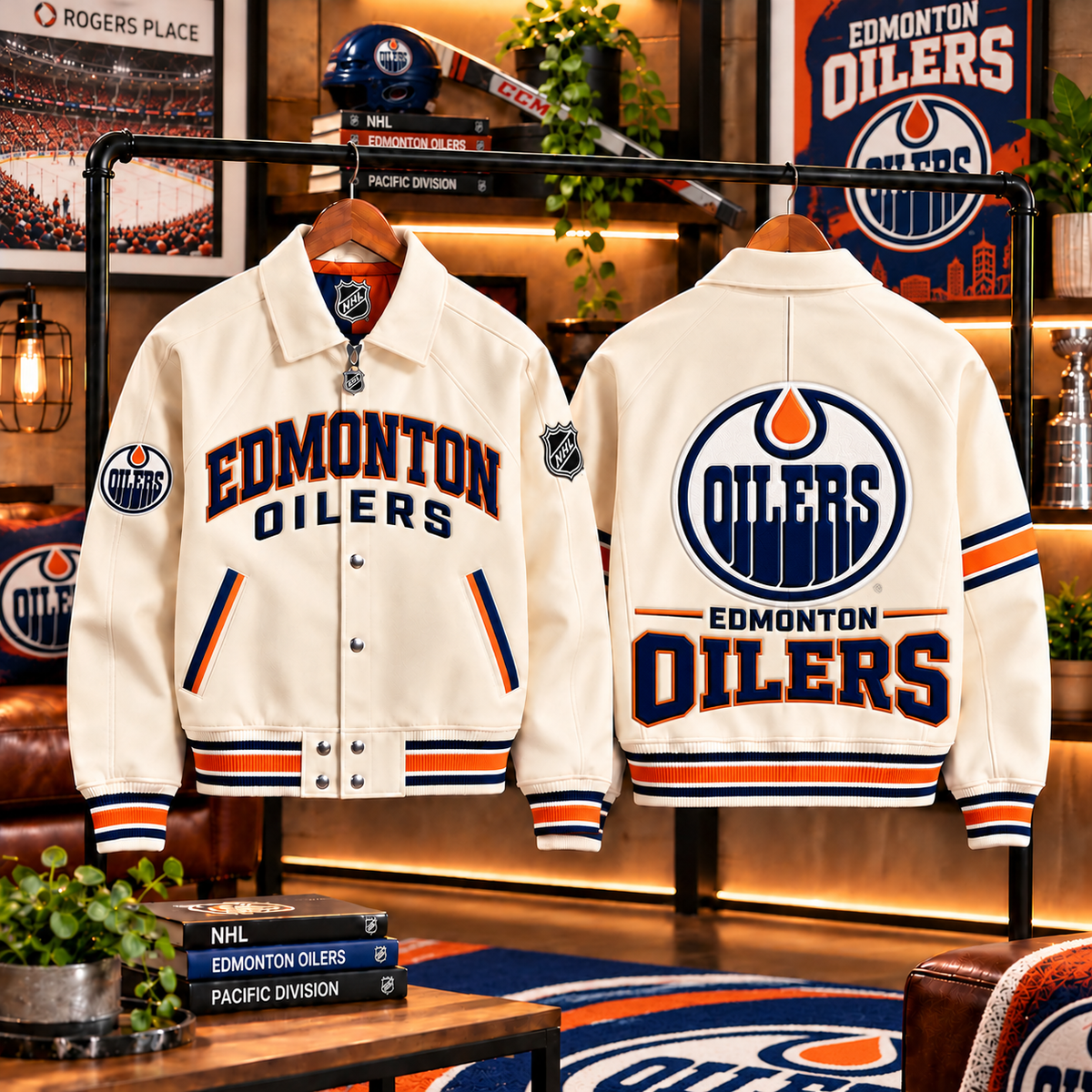 Premium NHL EO LETTERMAN JACKET