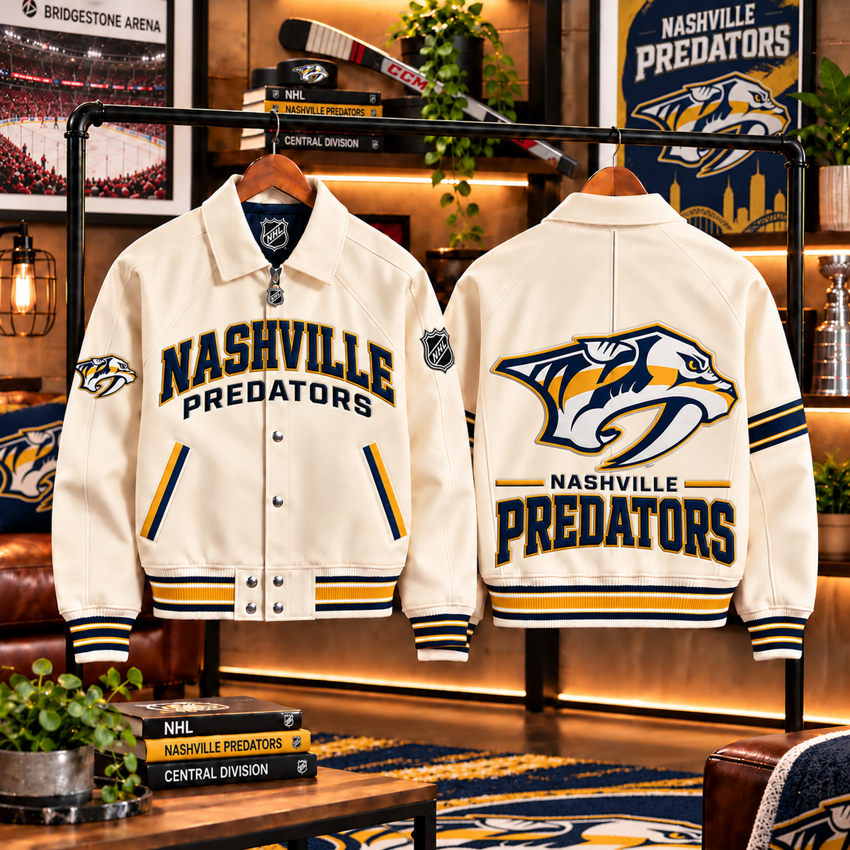 Premium NHL NP LETTERMAN JACKET