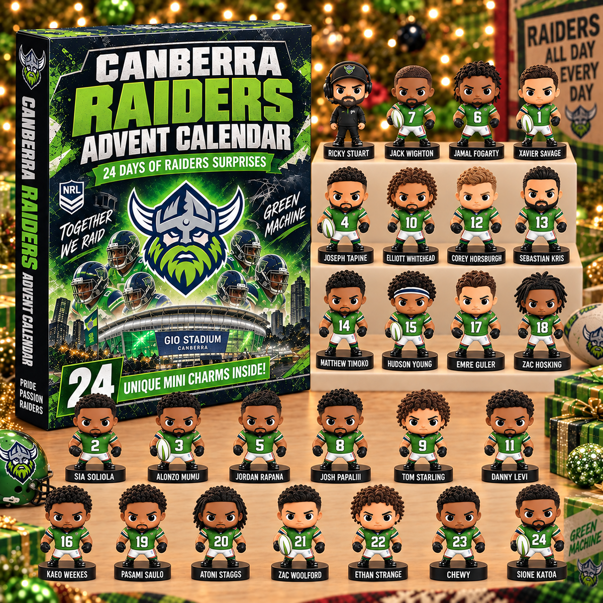 Premium NRL x CR 24 Days of Rugby Surprises Advent Calendar