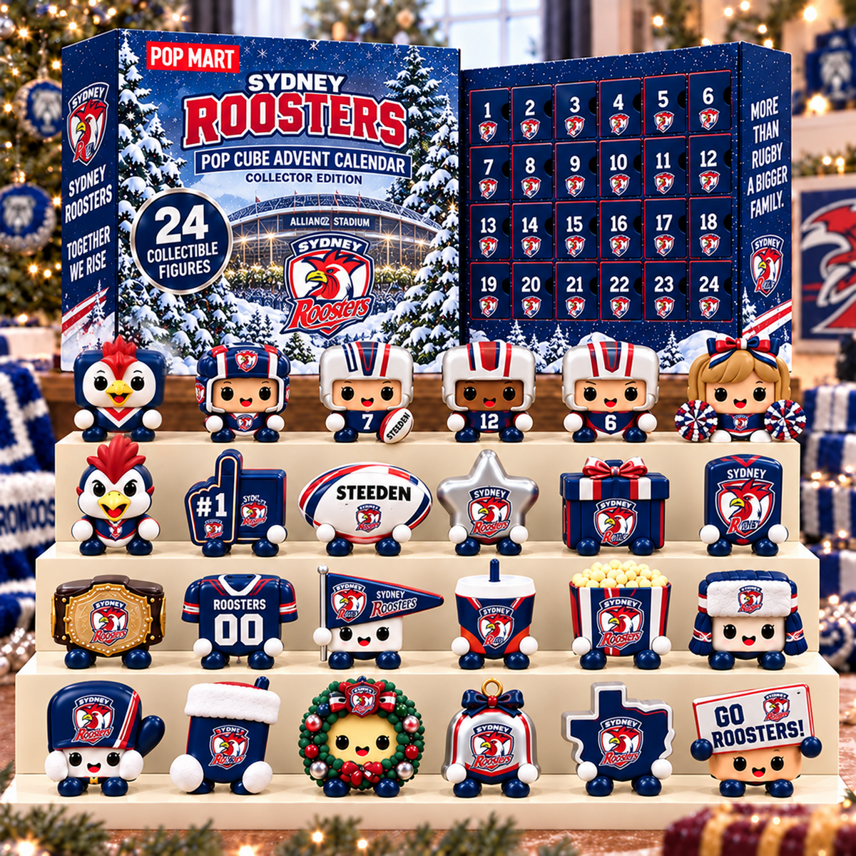 Premium NRL x SR Pop Toy Advent Calendar