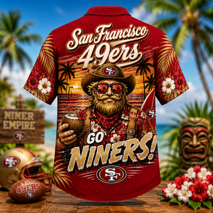 SF x NFL Premium Beach Vibes Hawaiian Shirt
