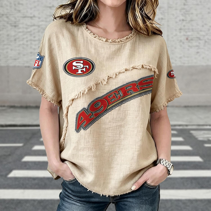SF x NFL Women’???s Vintage O-Neck 2905 DatND DVT