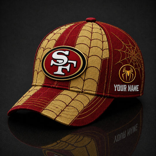 SF49 NFL x Spider Man Premium V2 Classic Cap Limited Edition Gift for Football Fans
