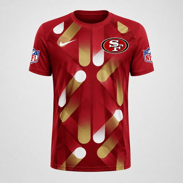 SF49 Premium NFL All-Over Print Performance T-Shirt