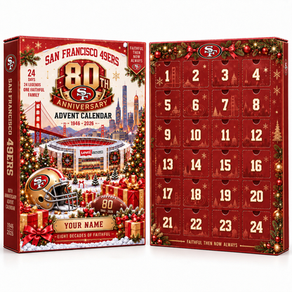 SF49 x NFL 80th Anniversary 2026 Advent Calendar