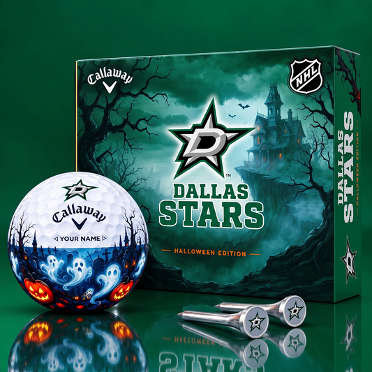 SIGNATURE NHL X DS DELUXE PERSONALIZED HALLOWEEN HORROR FAIRWAY V6 GOLF BALL COLLECTION