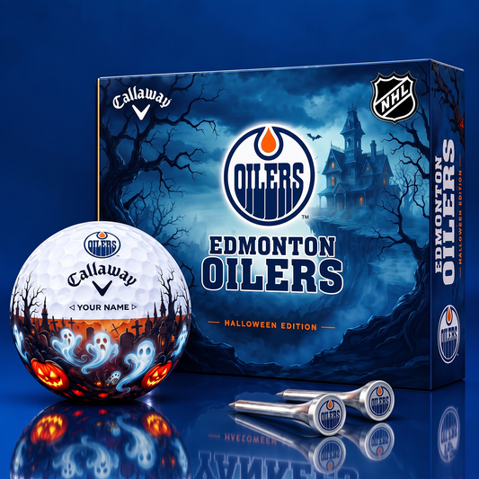 SIGNATURE NHL X EO DELUXE PERSONALIZED HALLOWEEN HORROR FAIRWAY V6 GOLF BALL COLLECTION