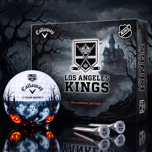 SIGNATURE NHL X LAK DELUXE PERSONALIZED HALLOWEEN HORROR FAIRWAY V6 GOLF BALL COLLECTION