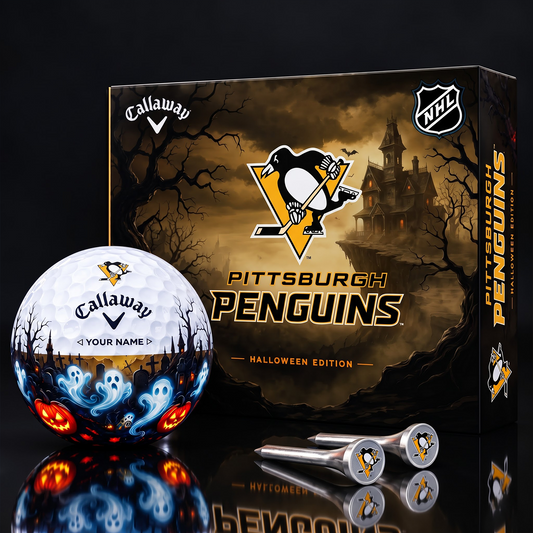 SIGNATURE NHL X PP DELUXE PERSONALIZED HALLOWEEN HORROR FAIRWAY V6 GOLF BALL COLLECTION