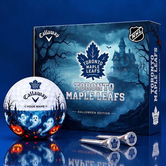 SIGNATURE NHL X TML DELUXE PERSONALIZED HALLOWEEN HORROR FAIRWAY V6 GOLF BALL COLLECTION