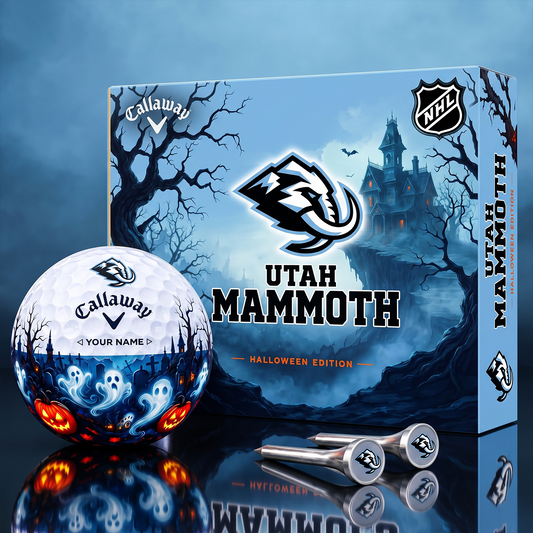 SIGNATURE NHL X UM DELUXE PERSONALIZED HALLOWEEN HORROR FAIRWAY V6 GOLF BALL COLLECTION