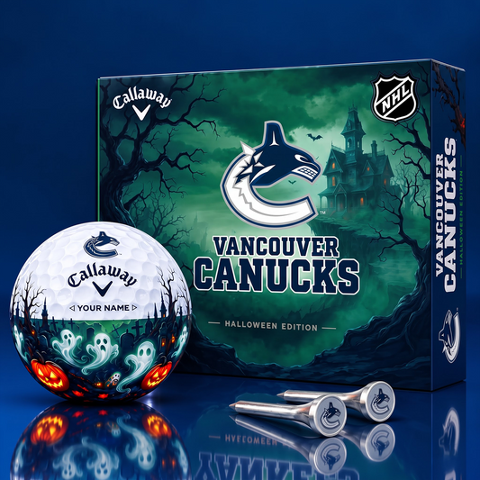 SIGNATURE NHL X VC DELUXE PERSONALIZED HALLOWEEN HORROR FAIRWAY V6 GOLF BALL COLLECTION