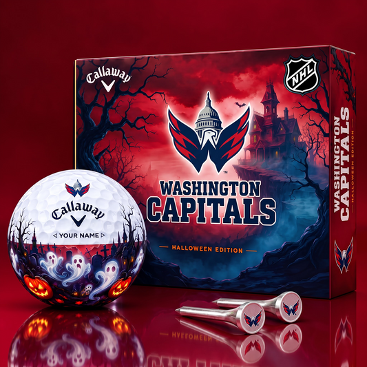 SIGNATURE NHL X WC DELUXE PERSONALIZED HALLOWEEN HORROR FAIRWAY V6 GOLF BALL COLLECTION