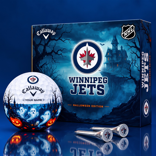SIGNATURE NHL X WJ DELUXE PERSONALIZED HALLOWEEN HORROR FAIRWAY V6 GOLF BALL COLLECTION