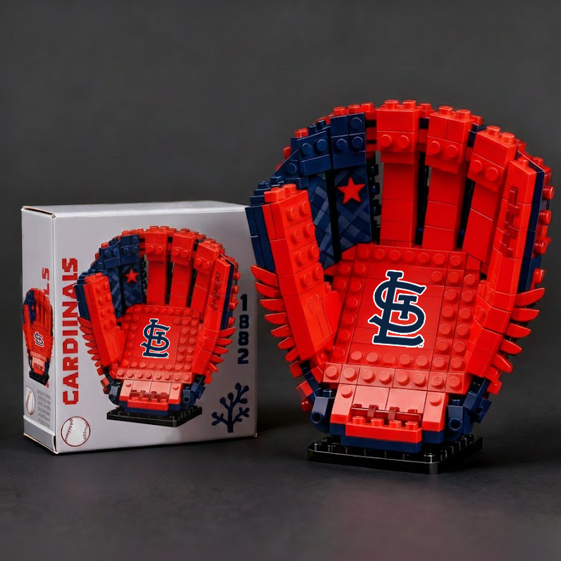 SLC x MLB Teams Premium Baseball Glove Building Block Set