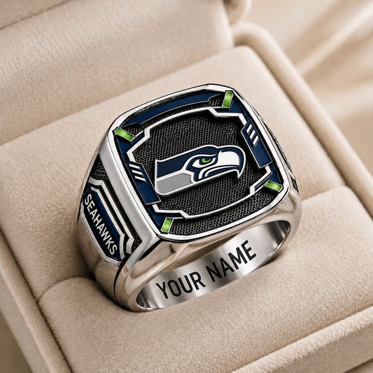 SS NFL Special Ring Custom Any Name Gift For Fan Love
