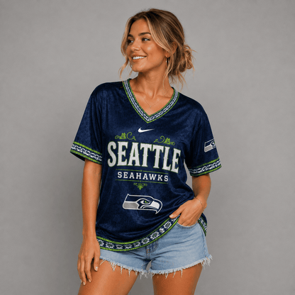 SS Premium NFL Classic Floral Satin Shirt