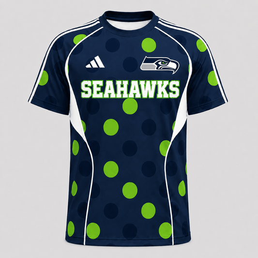 SS Premium NFL Game Day Polka Dot Sports Jersey Shirt