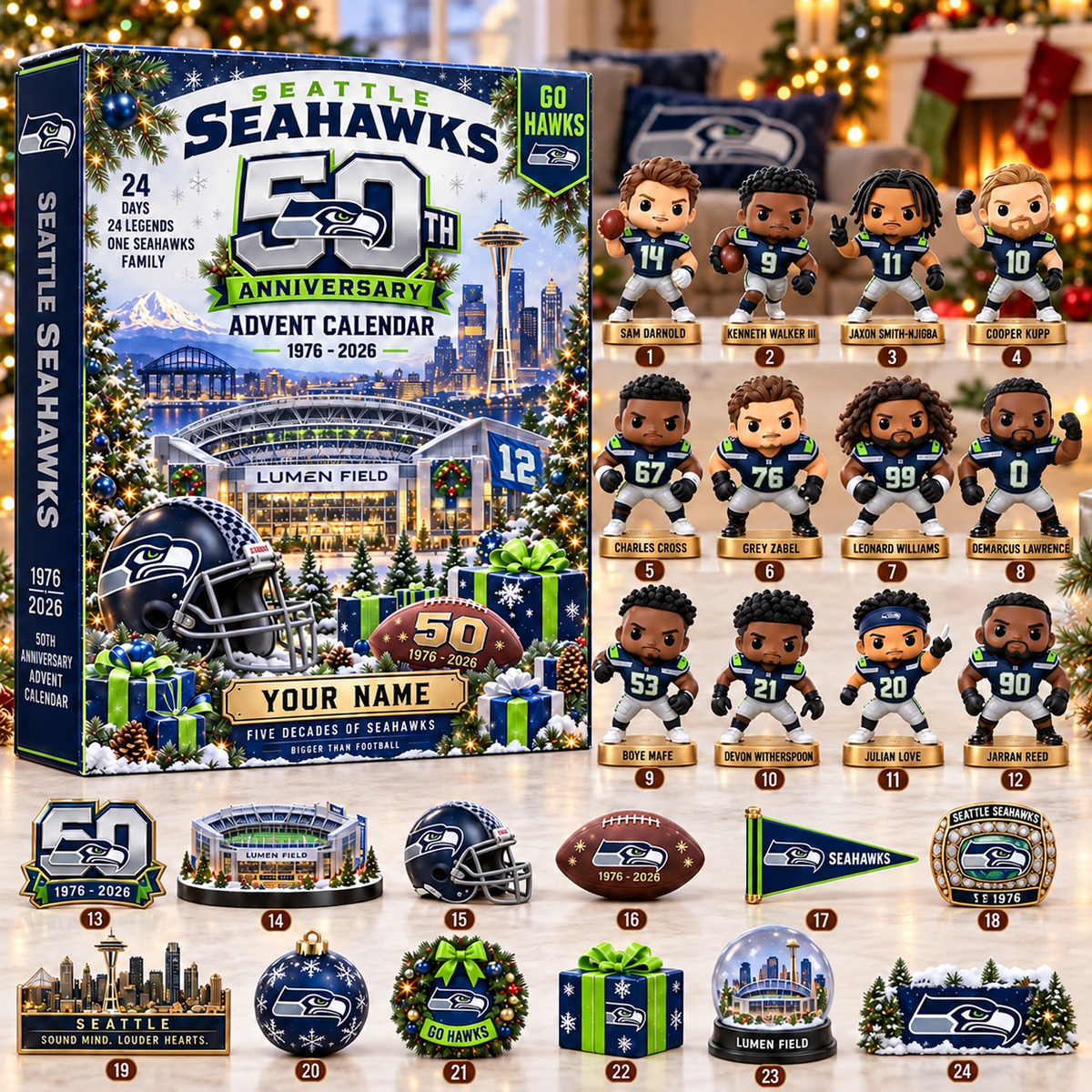 SS x NFL 50th Anniversary 2026 Advent Calendar