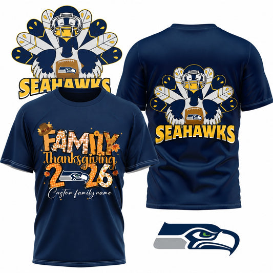 SS x NFL Thanksgiving 3D Shirt