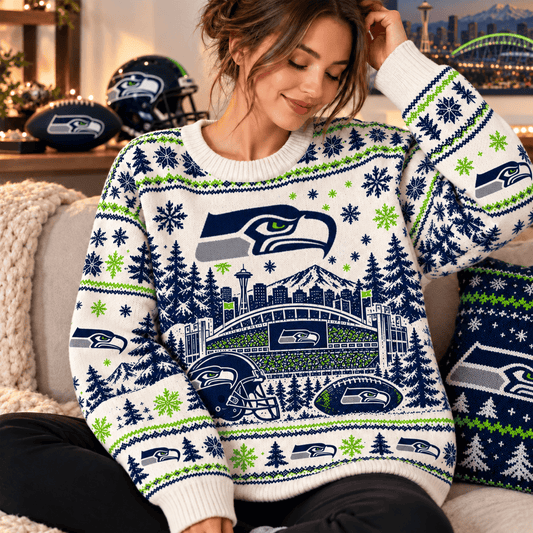 SS x NFL Ugly Sweater For Fan