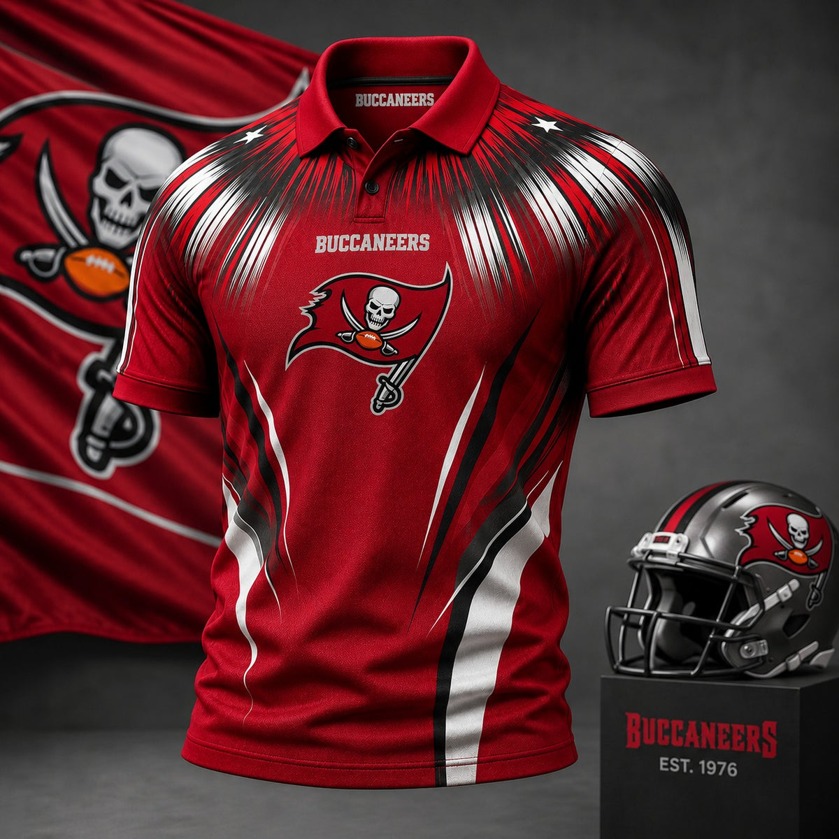 TBB Premium NFL Victory Rush Polo Shirt