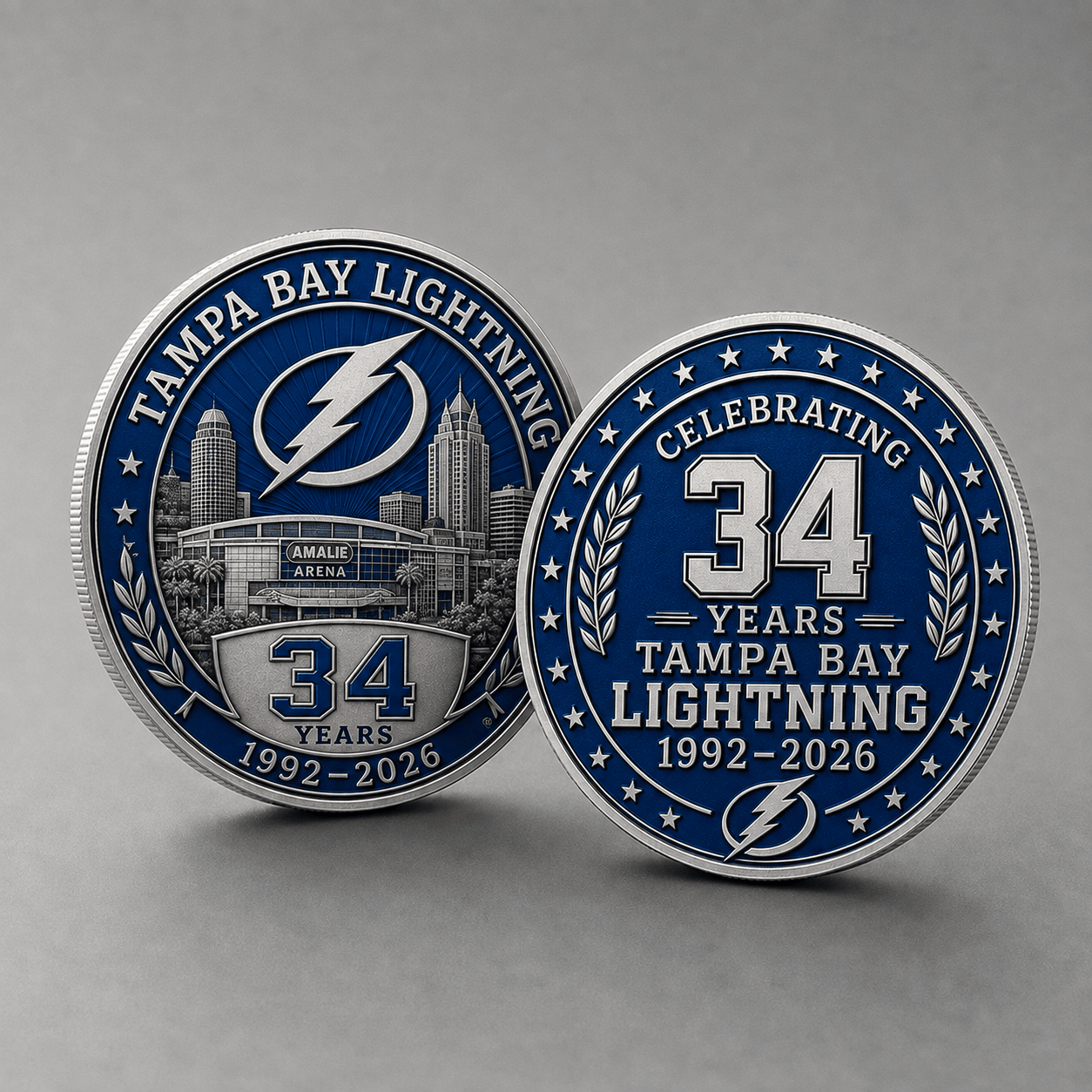 TBL Premium NHL Anniversary Commemorative Challenge Coin