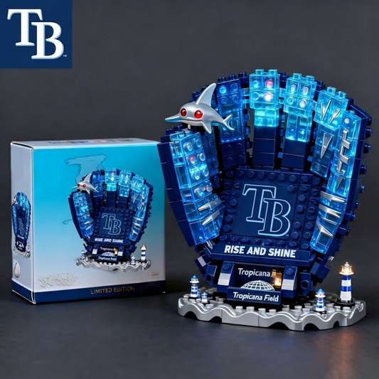 TBR x MLB Teams Premium Baseball Glove Building Block Set