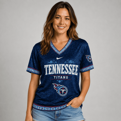 TT Premium NFL Classic Floral Satin Shirt