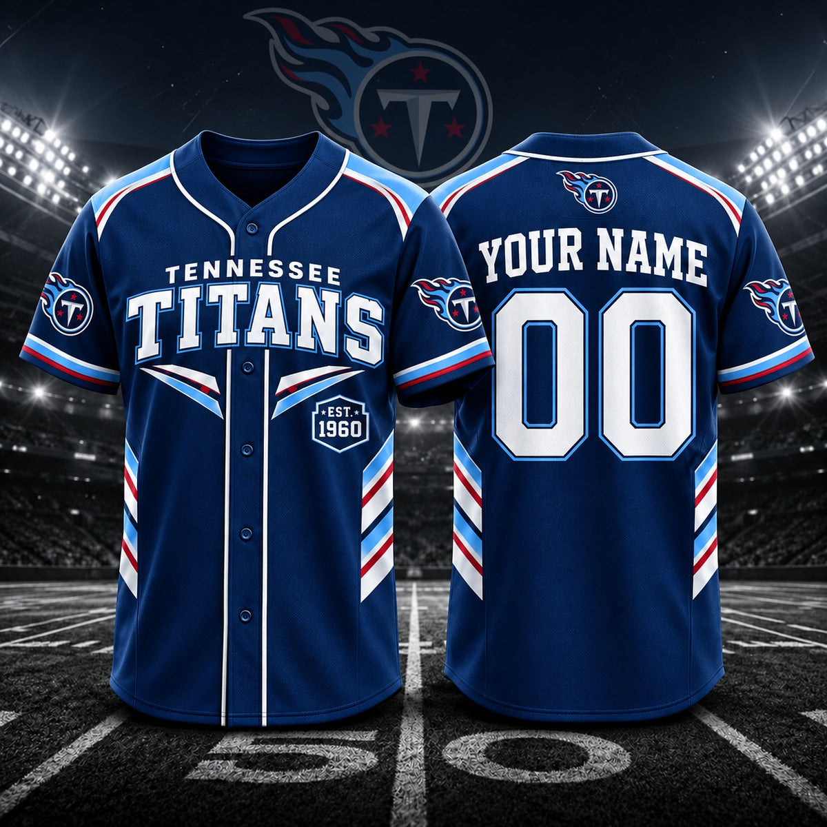 TT Premium NFL Custom Name and Number Jersey