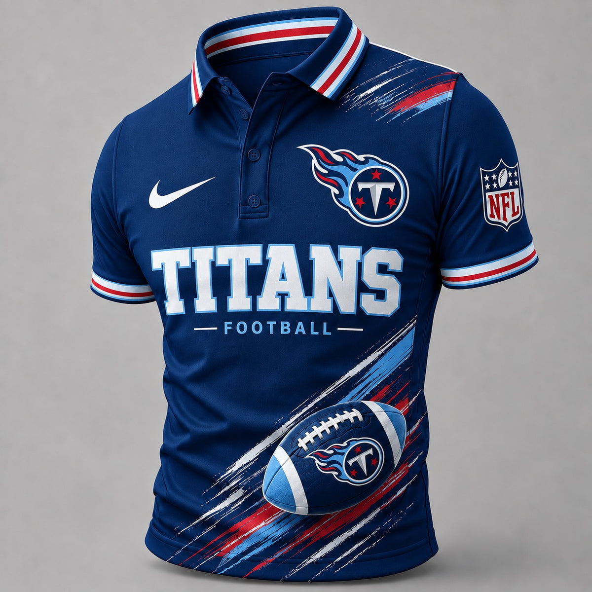 TT Premium NFL Dynamic Gridiron Style Polo