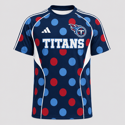 TT Premium NFL Game Day Polka Dot Sports Jersey Shirt