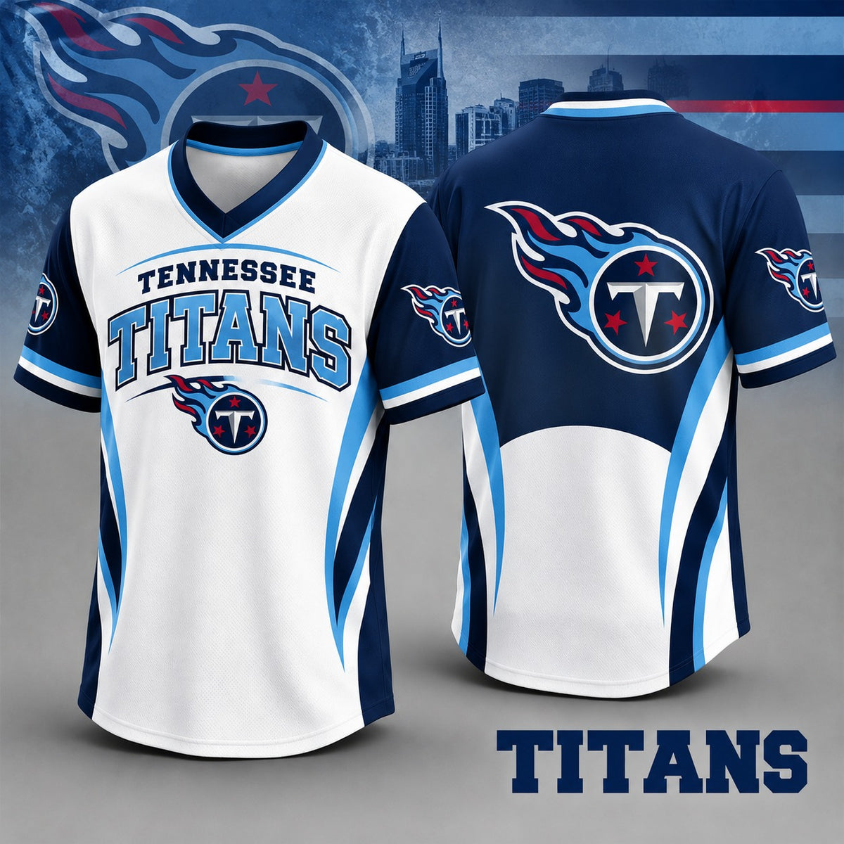 TT Premium NFL Team Spirit V-Neck Jersey