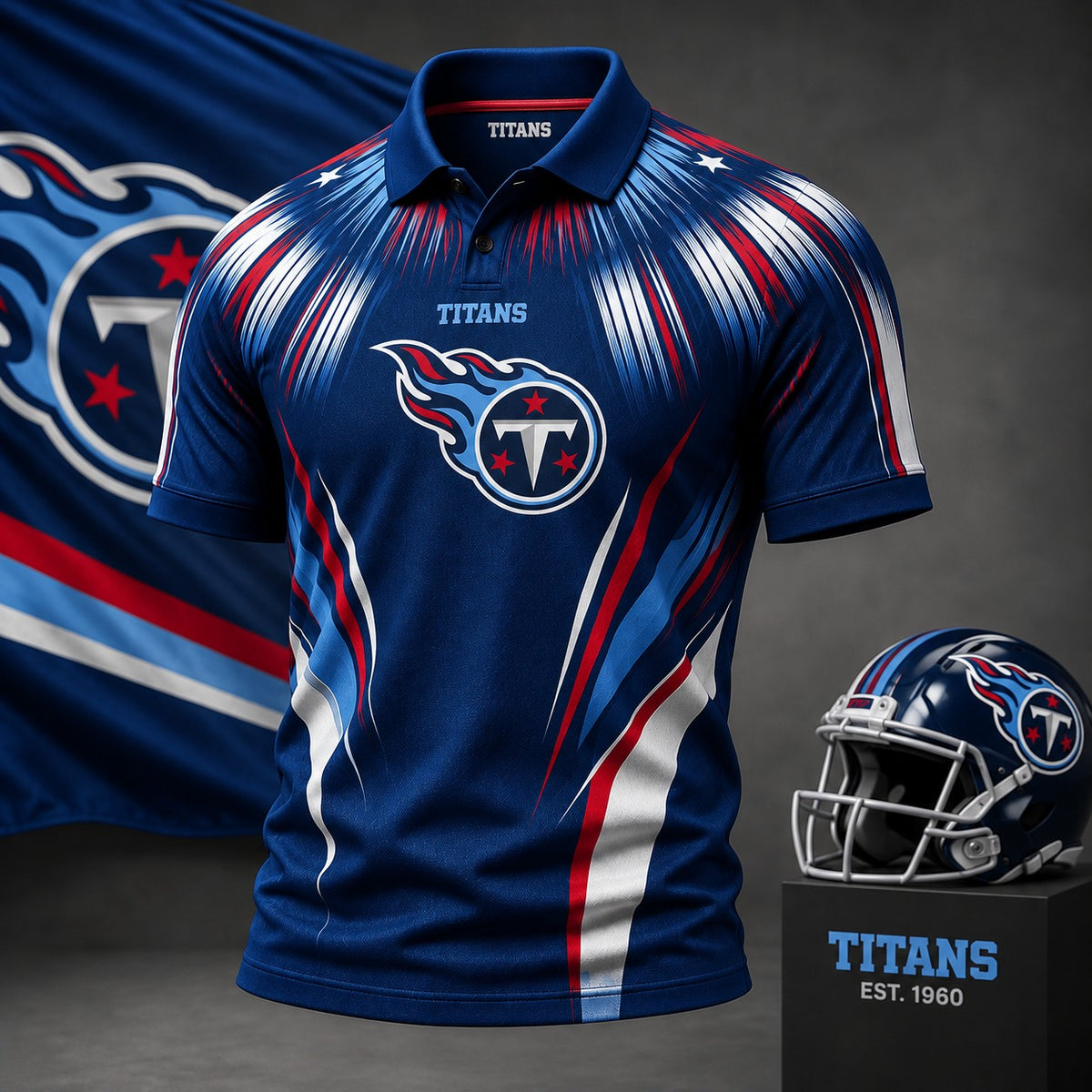TT Premium NFL Victory Rush Polo Shirt