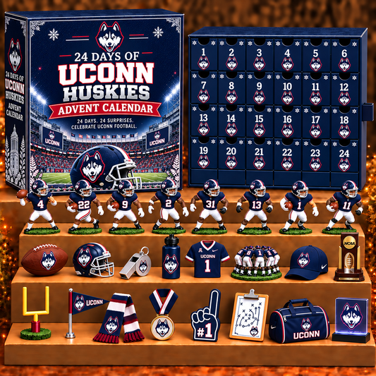 UCH x NCAA Personalized 24 Days Of American Football Advent Calendar Blink Box