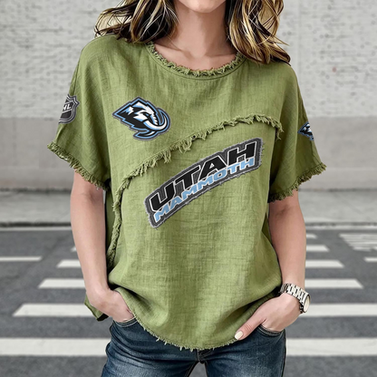 UTA x NHL Women’???s Vintage O-Neck 2905 DatND DVT