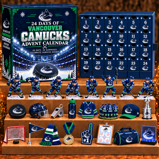 VC x NHL Personalized 24 Days Of Hockey Ice Advent Calendar Blink Box