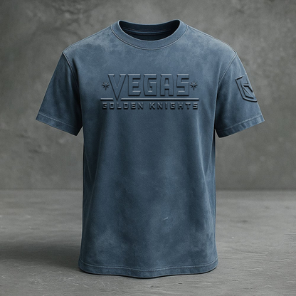 VGK x NHL Embossed Tshirt 0905 DatND DVT