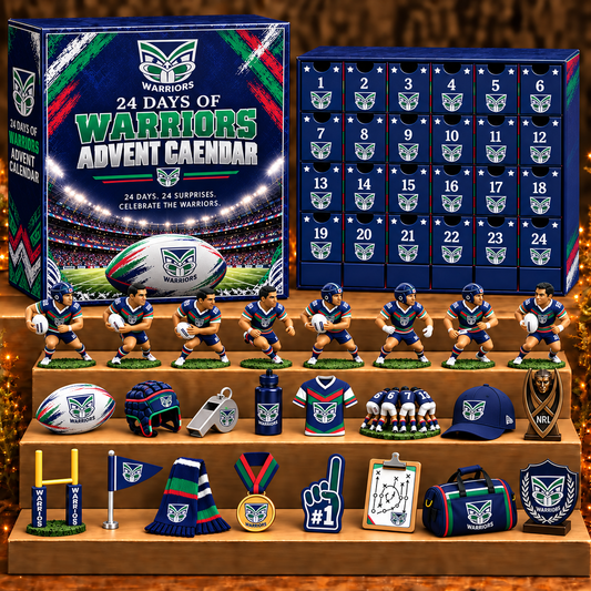 WAR x NRL Personalized 24 Days Of Super Rugby Advent Calendar Blink Box