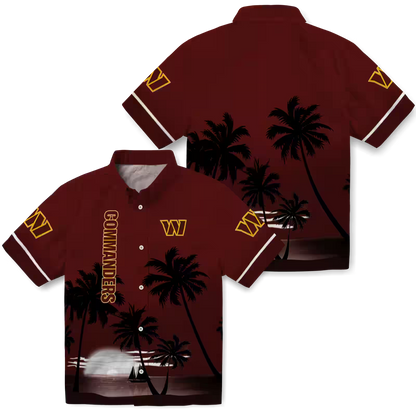 WAS x NFL Hawaiian Shirt ’??? Beach Sunset DATND TANTD 270526