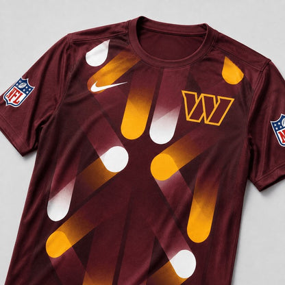 WC Premium NFL All-Over Print Performance T-Shirt