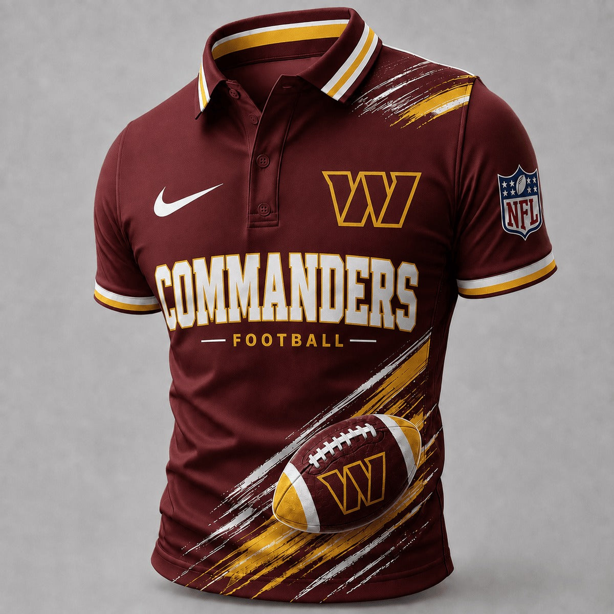 WC Premium NFL Dynamic Gridiron Style Polo