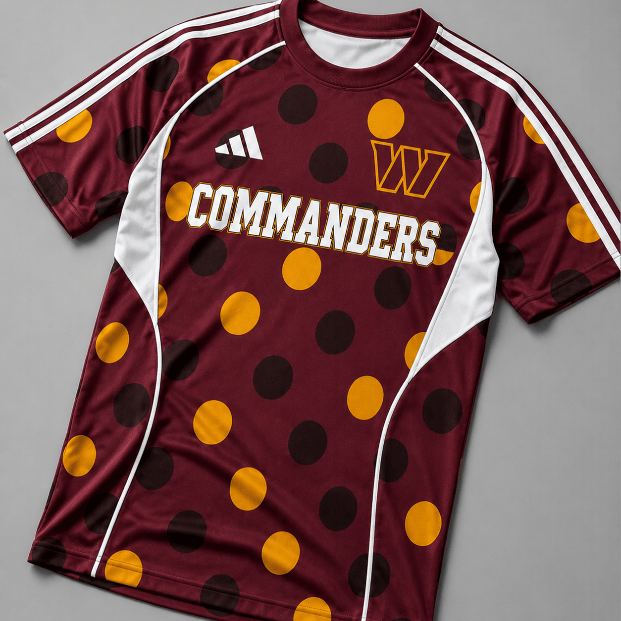 WC Premium NFL Game Day Polka Dot Sports Jersey Shirt